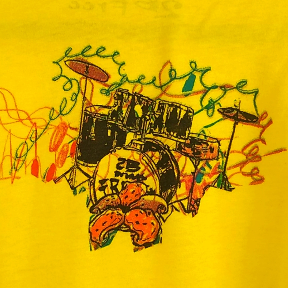 ♥️SOLD♥️ 2B Free Joyful Graphic Golden Yellow Tee - Picture 5 of 11
